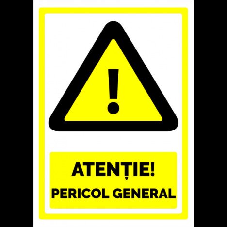 Semn atentie pericol general