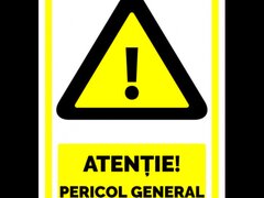 Semn atentie pericol general